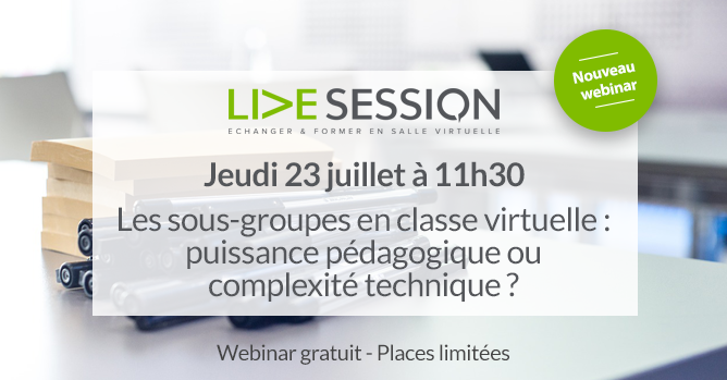 webinar juillet live session 2020